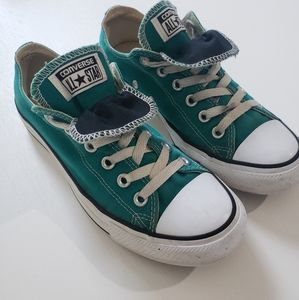 Teal Converse All Star Size 8